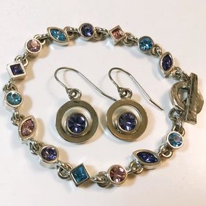 Bracelet and Earrings Set